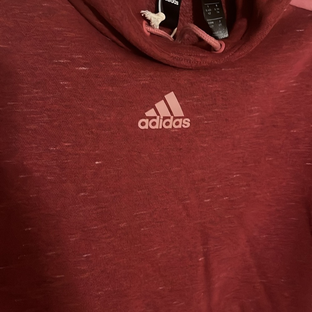 Maroon and pink Adidas hoodie and sweats - Picture 2 of 5